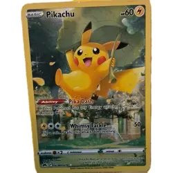 2023 Pikachu GG30/GG70 Rare Pokemon Card Crown Zenith Galarian Gallery #Pikadash - Image 1
