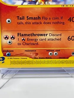 Pokemon Charizard 39/165 Expedition Card Rare Non Holo - Image 2