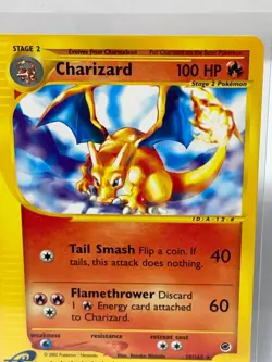 Pokemon Charizard 39/165 Expedition Card Rare Non Holo - Image 3
