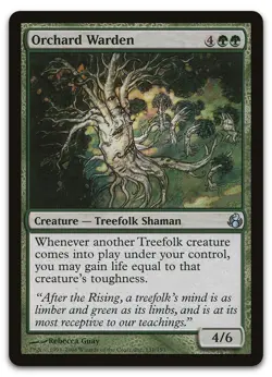 Orchard Warden #131 (NM) Morningtide MOR Magic MTG - Image 1