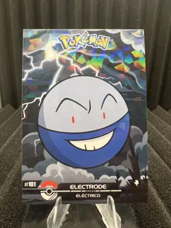Electrode #101 - Cracked Ice Holo - Crystal Dark Black 2025 - Pokemon Card - Image 1