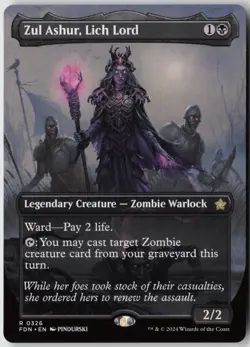 Zul Ashur, Lich Lord (326) - Normal - Foundations (FDN) - NM - Image 1