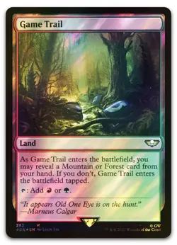 Game Trail (Surge Foil) #282 (NM) Warhammer 40,000 40K Magic MTG - Image 1