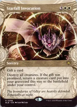 Starfall Invocation (Showcase) R Bloomburrow 298 NM - Image 1