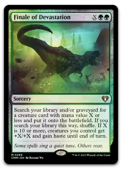 Finale of Devastation #289 (Foil) (NM) Commander Masters CMM Magic MTG - Image 1