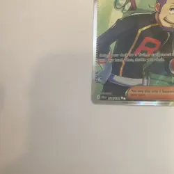 Team Rocket’s Petrel 226/182 Full Art Trainer UR Pokemon Card NM - Image 3