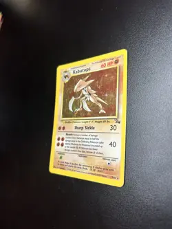 Pokemon TCG Kabutops Fossil 9/62 Holo 1999-2000 Wizards Base Set LP SHIPS FAST! - Image 3