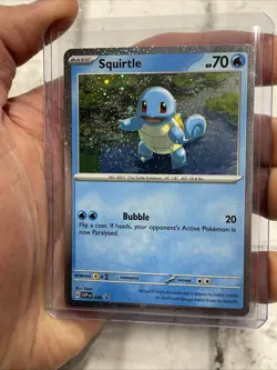 Squirtle - SVP 048 - Cosmos Holo Promo - 151 - Black Star Promo Pokemon Card NM - Image 1