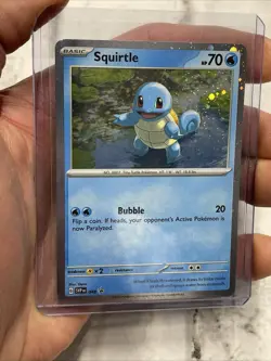 Squirtle - SVP 048 - Cosmos Holo Promo - 151 - Black Star Promo Pokemon Card NM - Image 2