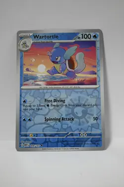 Wartortle 008/165 Uncommon 151 Pokemon Reverse Holo NM - Image 1