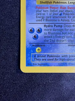 Blastoise 2/102 Celebrations: Classic Collection Holo Pokemon - Image 5