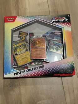 Pokemon TCG Scarlet & Violet Prismatic Evolutions Poster Collection Box - Image 1