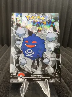 Koffing #109 - Cracked Ice Holo - Crystal Dark Black 2025 - Pokemon Card - Image 1