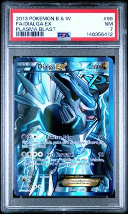 2013 Pokemon Black & White Plasma Blast 99 Dialga PSA 7 148356412 - Image 1
