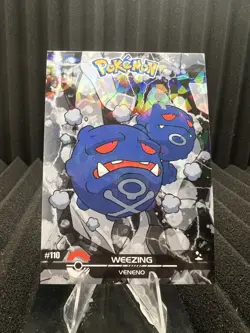 Weezing #110 - Cracked Ice Holo - Crystal Dark Black 2025 - Pokemon Card - Image 1