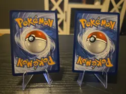 Pokemon White Flare Trubbish and Garbodor (Pokeball Pattern) Reverse Holo Set - Image 2