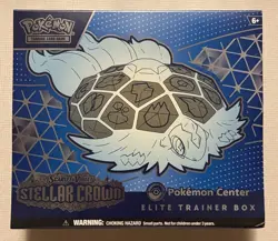Stellar Crown Pokemon Center Exclusive Elite Trainer Box Factory Sealed! - Image 1