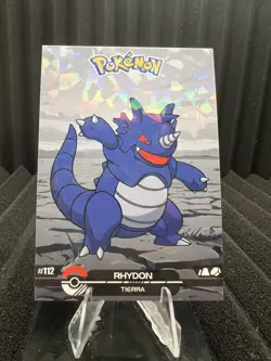 Rhydon #112 - Cracked Ice Holo - Crystal Dark Black 2025 - Pokemon Card - Image 1