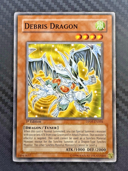 Debris Dragon DP09-EN004 Duelist Pack Yusei 2 1st Edition YuGiOh 2009 LP - Image 1