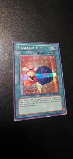 2004 Yu-Gi-Oh! Dark Beginning 1 Graceful Dice Super Rare NM - Image 1