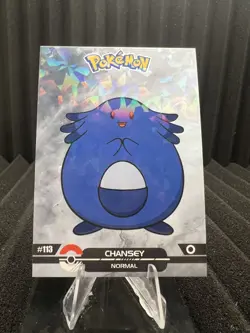Chansey #113 - Cracked Ice Holo - Crystal Dark Black 2025 - Pokemon Card - Image 1