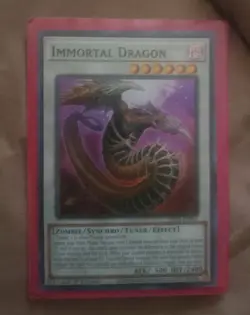 Yu-Gi-Oh Dimension Force Immortal Dragon 1st Edition DIFO-EN041 - Image 1