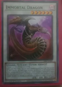 Yu-Gi-Oh Dimension Force Immortal Dragon 1st Edition DIFO-EN041 - Image 2