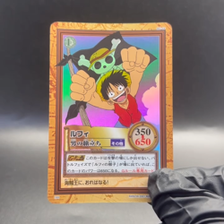 Luffy 2001 C69 One Piece Carddass Hyper Battle Holo Japanese Vintage Bandai - Image 2