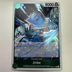 One Piece - Jinbe EB04-015 Foil Rare- The Azure Sea's Seven NM - Image 1