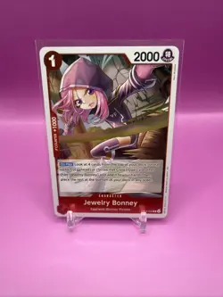 JEWELRY BONNEY EB04-002 RARE One Piece TCG Adventure on Kami’s Island NM FOIL - Image 1