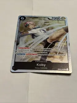 Koby Super Rare (SR) EB04-044 Adventure On Kami's Island English Foil - Image 3
