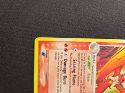 Blaziken Holo Rare 1/100 EX Sandstorm Pokemon Card Vintage LP - Image 5