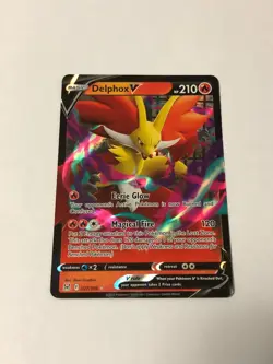 Pokemon Card Lost Origin Delphox V 027/196 Near Mint - Image 1