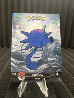 Horsea #116 - Cracked Ice Holo - Crystal Dark Black 2025 - Pokemon Card - Image 1