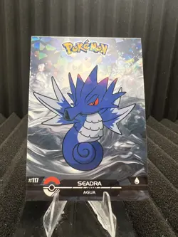 Seadra #117 - Cracked Ice Holo - Crystal Dark Black 2025 - Pokemon Card - Image 1