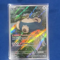 Pokemon Snorlax Holo Promo SVP Scarlet & Violet 051 150 HP Basic English Card - Image 1