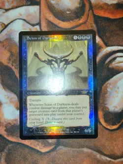 FOIL Scion of Darkness Legions LGN MTG Magic the Gathering 1st Edition - Image 1