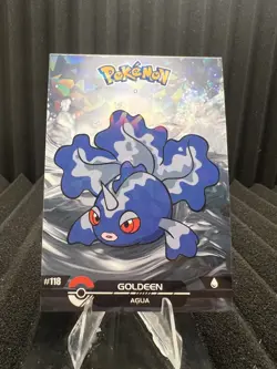 Goldeen #118 - Cracked Ice Holo - Crystal Dark Black 2025 - Pokemon Card - Image 1