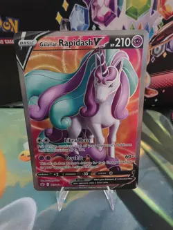 Galarian Rapidash V - 167/198 - Ultra Rare - Chilling Reign - NM/M - CRE - Image 1