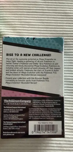 Pokemon TCG - Ascended Heroes Booster Bundle TCG Factory sealed Fast Shipping - Image 2