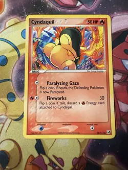 Pokemon TCG Cyndaquil EX Unseen Forces 54/115 Regular LP - Image 1
