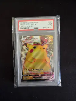 Pokemon 2020 Pikachu Vmax Vivid Voltage #044 PSA 9 - Image 1