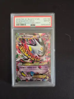 Pokemon 2016 M Gengar EX XY Promo #XY166 PSA 8 - Image 1
