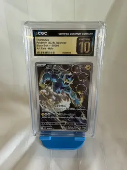 Pokemon Thundurus Art Rare 120/086 Holo CGC Pristine 10 Japanese - Image 1