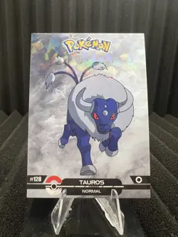 Tauros #128 - Cracked Ice Holo - Crystal Dark Black 2025 - Pokemon Card - Image 1