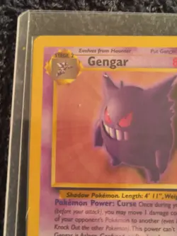 Gengar 20/62 Fossil Regular M/NM Pokemon TCG Wizards Of The Coast Vintage - Image 2