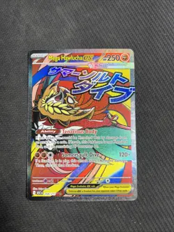 Pokemon TCG Hawlucha EX 268/217 Mega Attack Rare Ascended Hero’s NM - Image 1