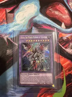 Yugioh Nerva the Power Patron of Creation DUAD EN033 Secret Rare 1st ED - Image 1