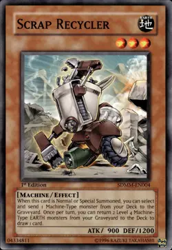 Scrap Recycler - 1st Edition SDMM-EN004 - LP - YuGiOh - Image 1