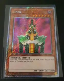 Jinzo RA03-EN099 - Platinum Secret Rare - NM YUGIOH - Image 1